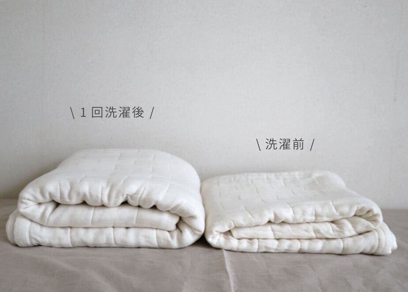 8重ガーゼブランケット / Organic Cotton Gauze Blanket | Sa...