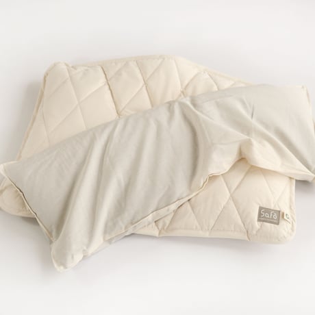NEW  ウォッシャブルそば枕    L / Washable Buckwheat Hull Pillow (Large)