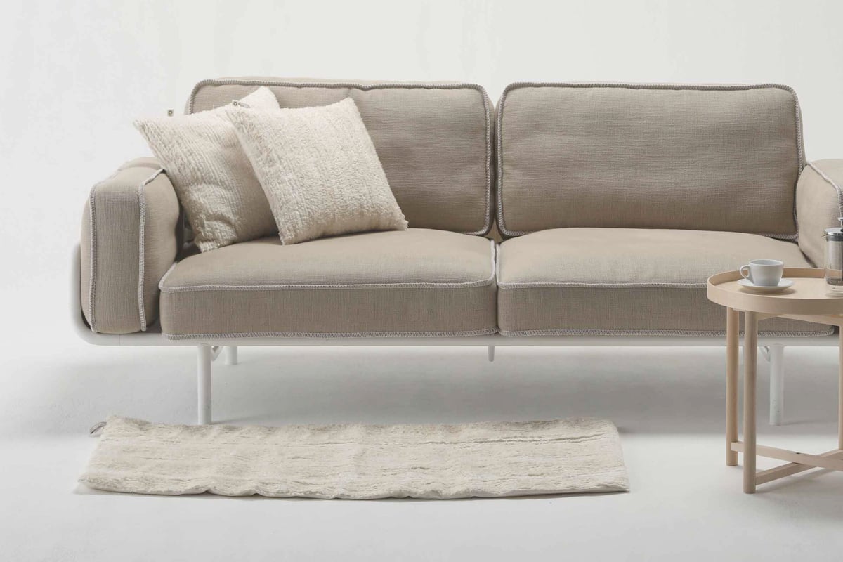 【なな】オーガニックコットン製 ラグ kave  なな】オーガニックコットン製 ラグ kave オーガニックコットン