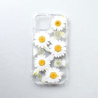 ハルページ⭐︎押し花ケース 押し花 iPhoneケース ガーベラ | Coloring
