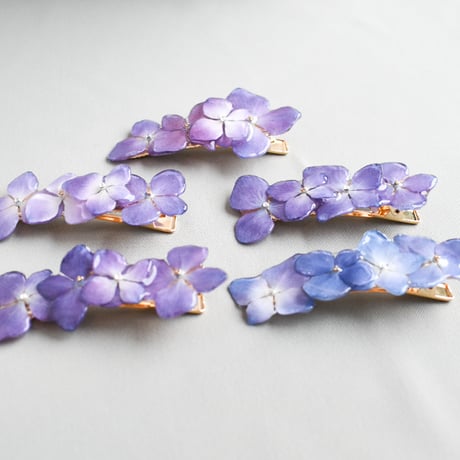 期間限定【選べる】紫陽花クリップ