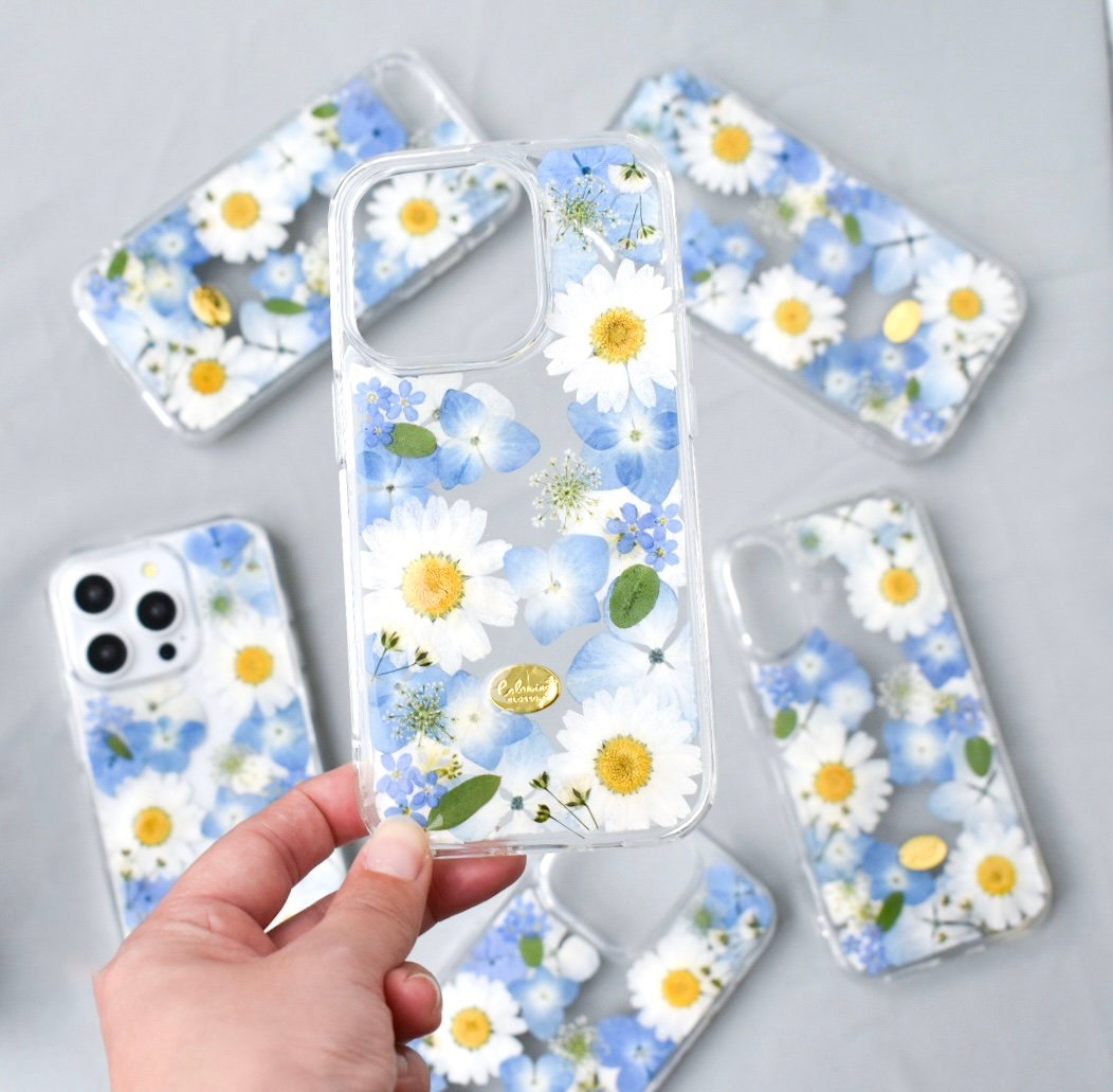 押し花 ケース オーダーページ iPhone・Android iPhone・Android ケース オーダーページ 押し花