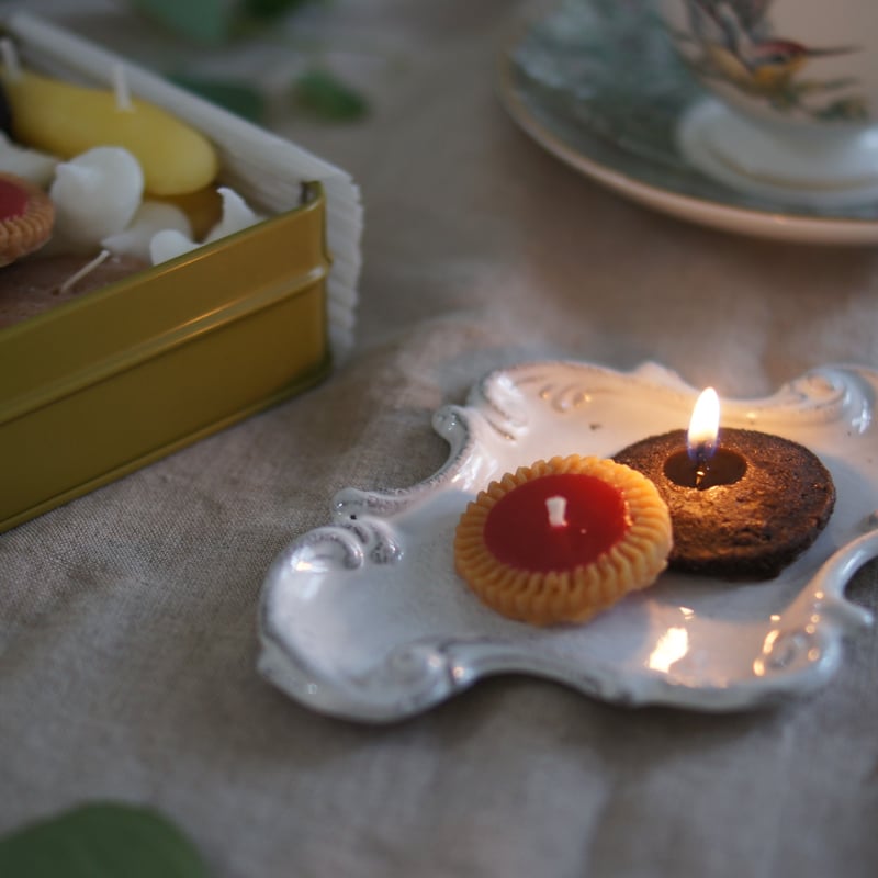 モリス柄・クッキー缶キャンドル | A l'aise Candle