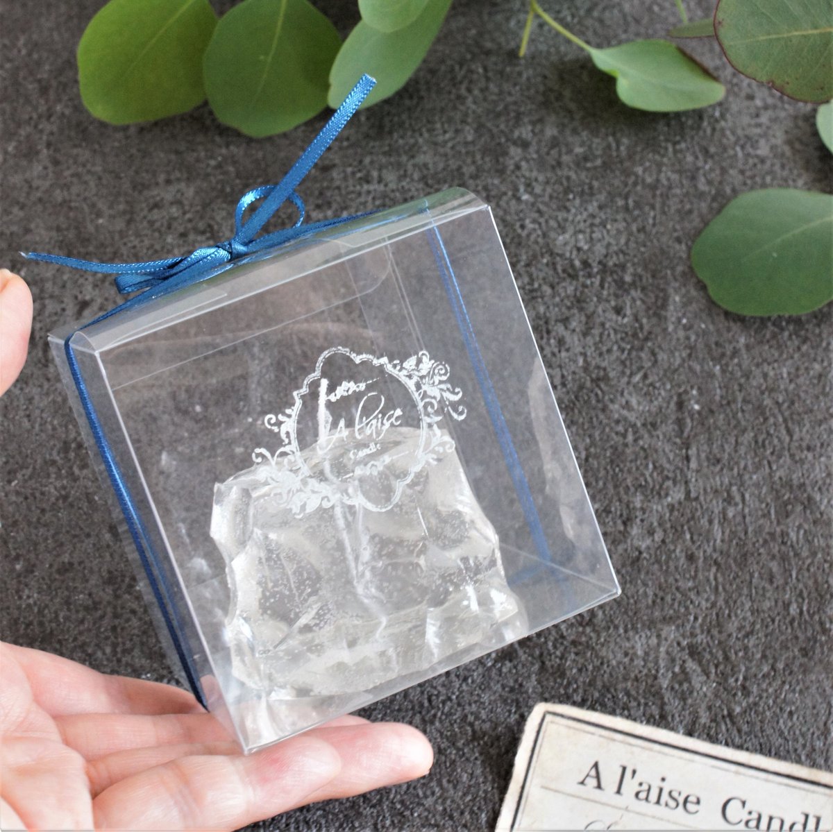 受注生産】氷のようなキャンドル(自立タイプ） | A l'aise Candle