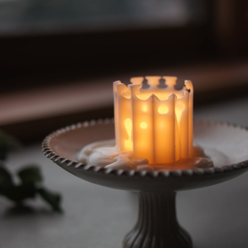 ギフトセット】溶ける姿が魅力のソイキャンドルと蜜蝋のエッグ