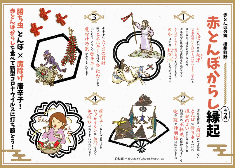 赤とんぼからし（大・12個入り） | 7iro.glass shop