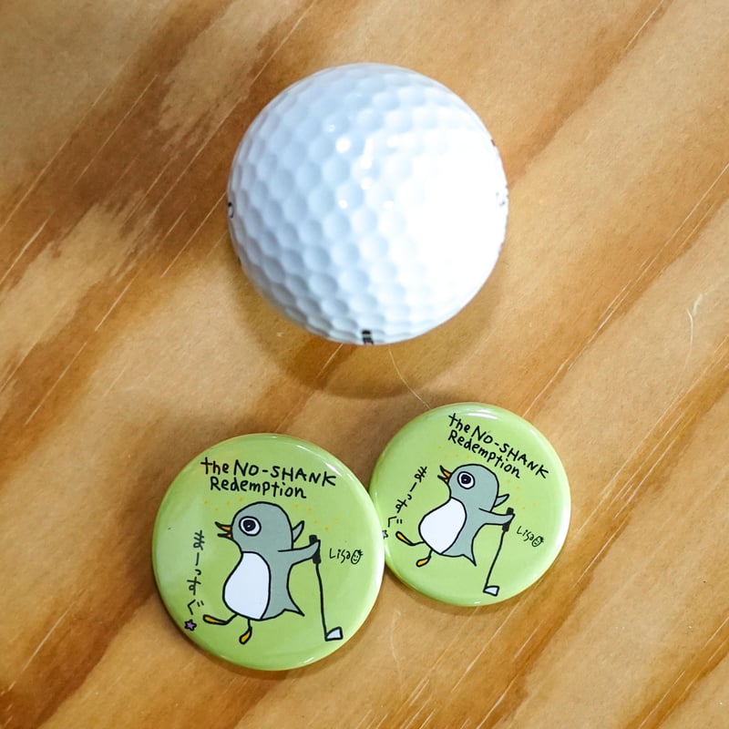 夏樹みくる　マグネット付きバッジ 缶バッジ＆マグネット：ノーシャンクの空に（まーっすぐ） | リサオの世界