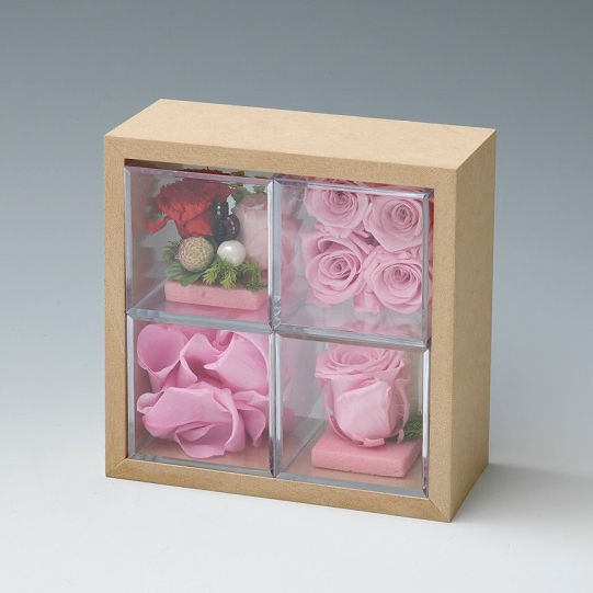 プリザキューブフレームP4(商品番号 H18-567) | ミノルショップ｜透明