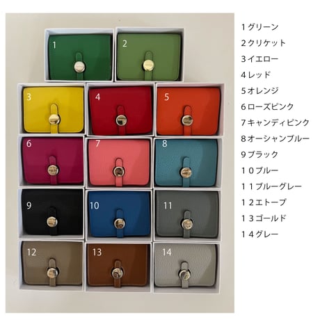 LEATHERSOLUTE　 mini wallet