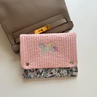 FluffyPorch /ピンクベースライトブルーペガサス