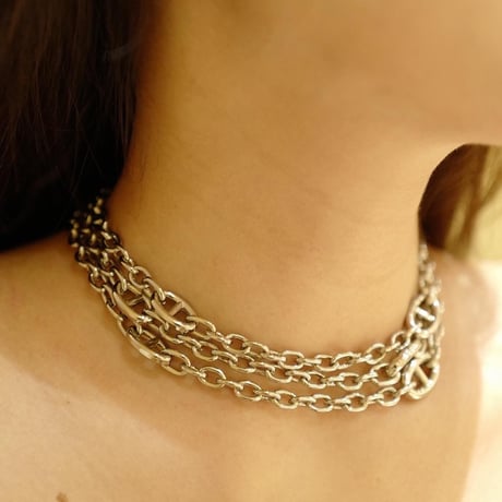 LEATHERSOLUTE ロングチェーンストラップ