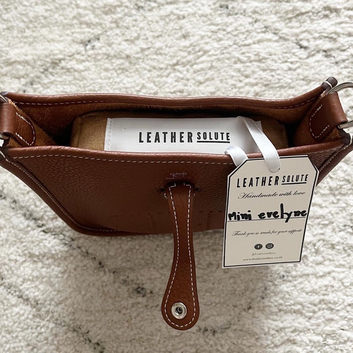 LEATHERSOLUTE エヴリンTPM バッグキーパー　エルメス バッグキーパー エヴリンTPM | TRUNK