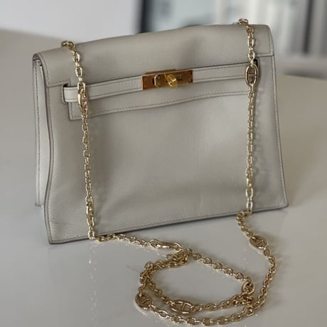 LEATHERSOLUTE ロングチェーンストラップ