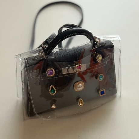 エルメス ミニケリー おめかしビジューケース/G