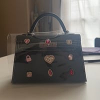 エルメス ミニケリー おめかしビジューケース/B
