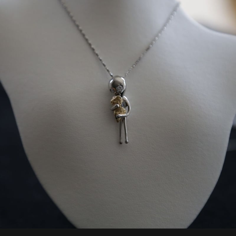 宇宙からの訪問隕石宇宙人ネックレス | 隕石・開運グッズ shop Mrs