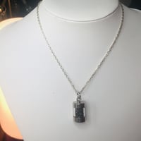 ®️隕石ペンデュラム・ネックレス【ゴールド】A8
