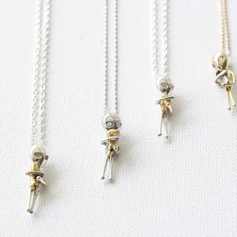 宇宙からの訪問隕石宇宙人ネックレス | 隕石・開運グッズ shop Mrs