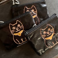 【インド製】くろねこのコインケース