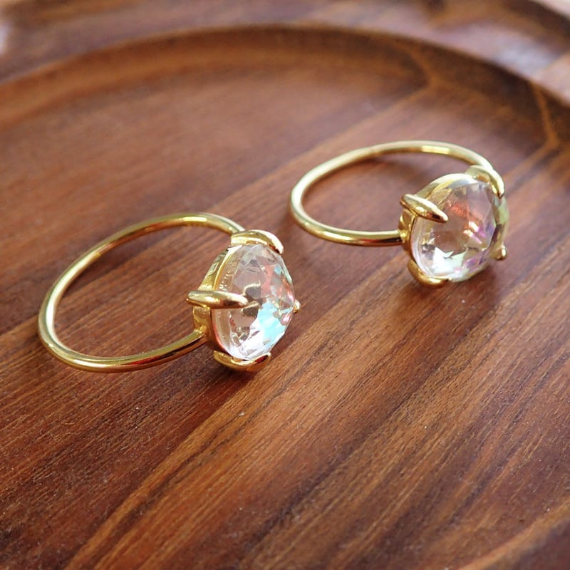 GSTV ローズカットフレックス リング ローズカットの宝石を使用した厳選ジュエリー一覧｜宝石専門