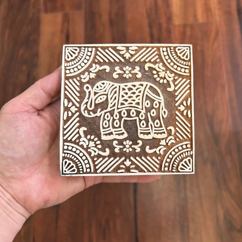 Indian wood blockインドのウッドブロック（木版）、染色に使います インド製 ウッドブロック | cattic