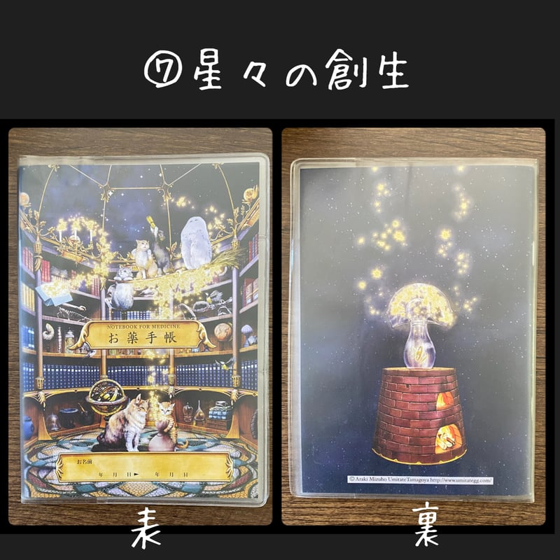 医療系雑貨生みたて卵屋】お薬手帳 | cattic