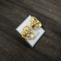 nichinichi/Double Flower　ピアス