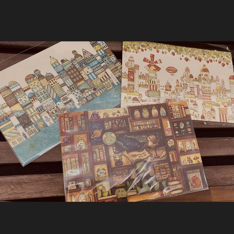 空想街雑貨店》ポストカード | cattic