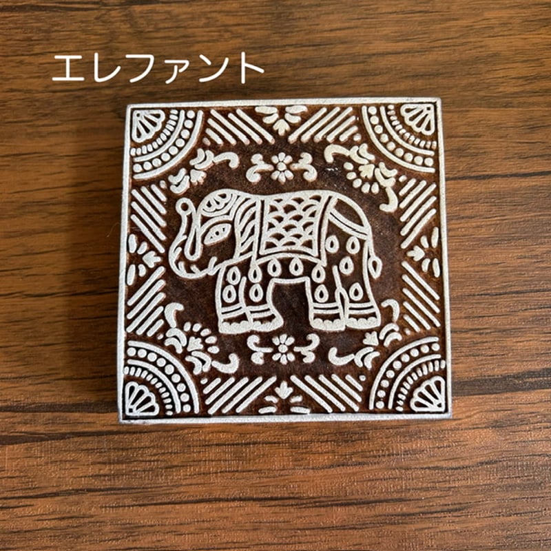 Indian wood blockインドのウッドブロック（木版）、染色に使います インド製 ウッドブロック | cattic