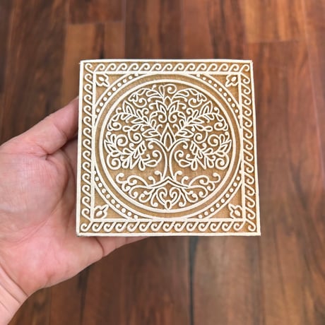 インド製 ウッドブロック