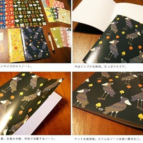 【KOTORITACHI】A5ノート 3種