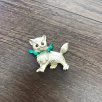 ヴィンテージ ブローチ（kitty）
