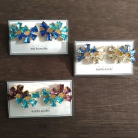 nichinichi/キーストーンのピアス/イヤリング