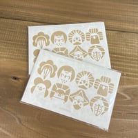 【KOTORITACHI】カード封筒　花小鳥文様