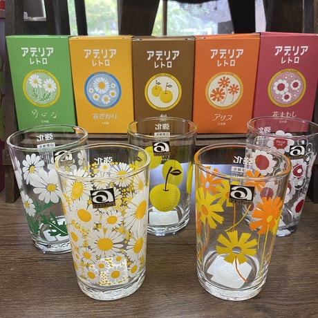 《アデリアレトロ》グラス5種