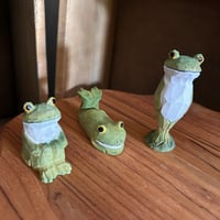 【Copeau】 木製カエルのオブジェ