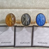 nichinichi/ヴィンテージガラスのリング(六条スター)