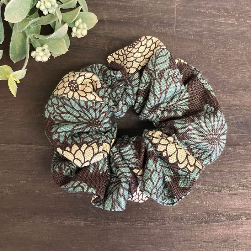 cattic/和風チョコミントのシュシュ | cattic