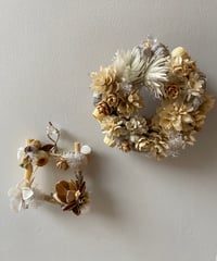 ミニリース＆フレームのセット　送料込み