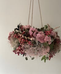 ピンクのフライングリース