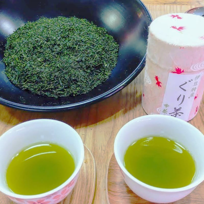 ぐりちゃ 2025年新茶】【伊豆地方特産】甘み・まろやかさが特徴 ぐり茶
