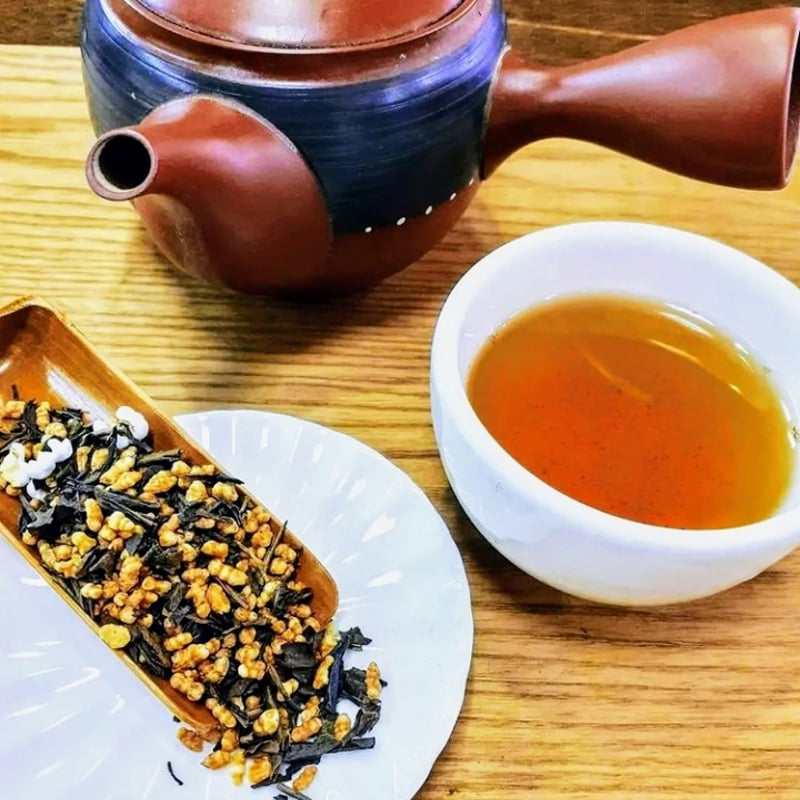 香ばしさが際立つ】ほうじ玄米茶 100g | 茶千 熱海 ネットショップ 香ばしさが際立つ】ほうじ玄米茶 100g | 茶千 熱海 ネットショップ