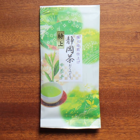 【2026年新茶】【強火焙煎仕上げ】静岡茶　品種：おくみどり（特上）80ｇ