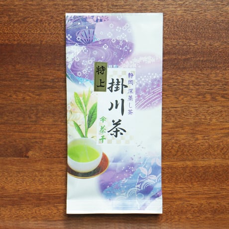 【2026年新茶】【旨味と適度な渋みが魅力の深蒸し茶】掛川茶（特上）80ｇ