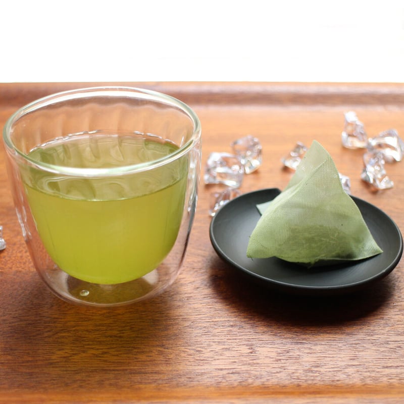 冷水ポット・急須用】冷やしゆず緑茶ティーバッグ （紐なしティー