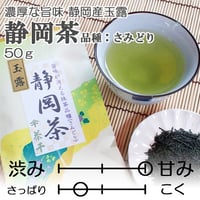 【旨味がギュッと凝縮した玉露】静岡茶（玉露） (品種：さみどり) 　50ｇ