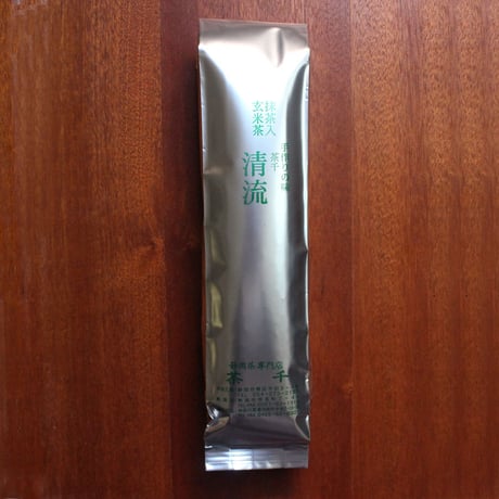【茶千名物・人気No.1】抹茶入り玄米茶　お徳用300ｇ