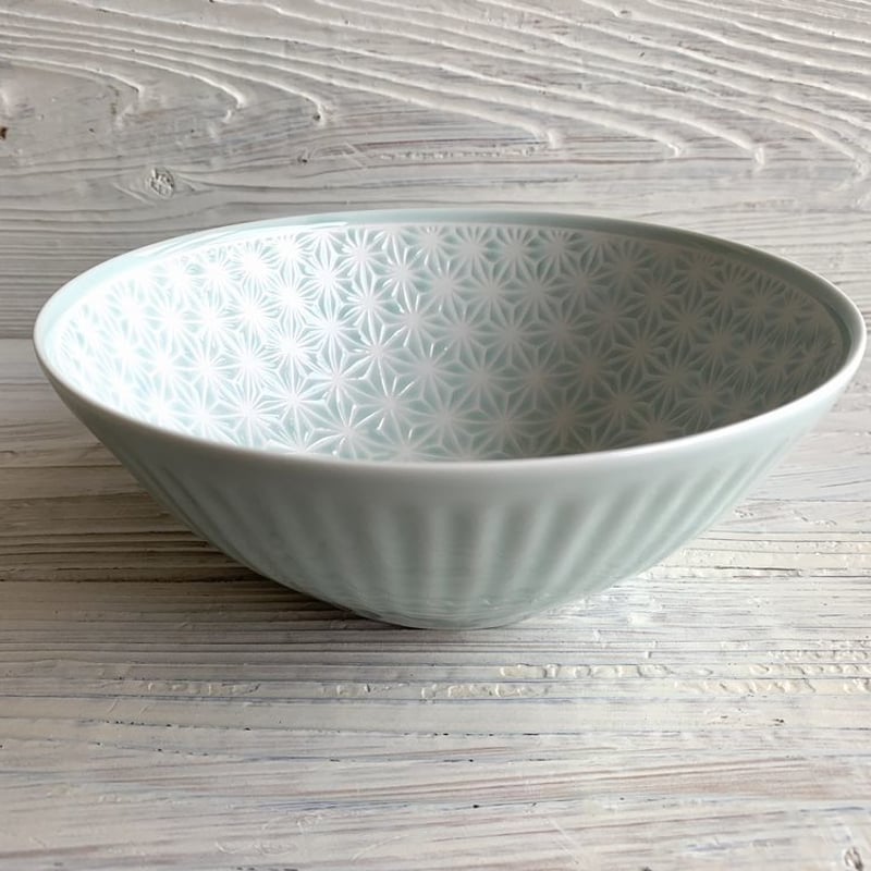 麻の葉ボウル Lサイズ おしゃれ レンジ対応 食洗機対応 ボウル
