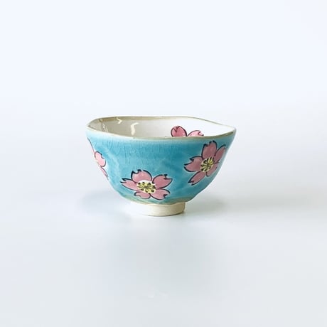 【アウトレット】桜茶碗 瑞幸窯 ハンドメイド 波佐見焼 陶器  おしゃれ  レンジ対応 食洗機対応 茶碗 食器 ブランド