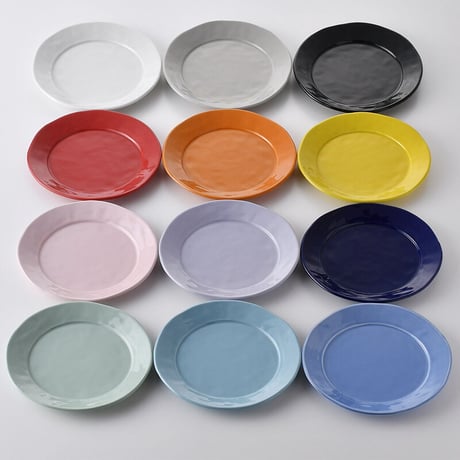 ROXY 21cmプレート ココア 毎日の食卓に彩りを！ つかいやすい全12色 陶器